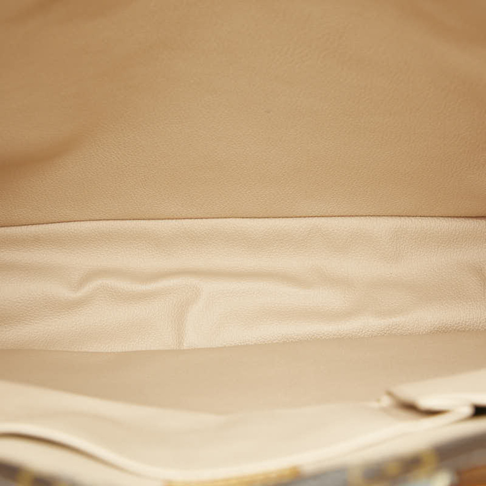 LOUIS VUITTON Brown Monogram Leather Tote Bag - Picture 8 of 11